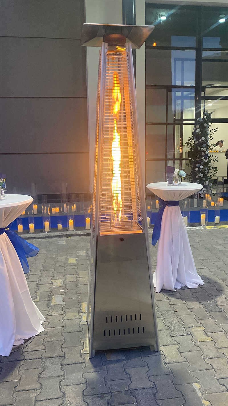 Ataşehir Palmiye Mantar Piramit Tüplü UFO Varil Elektrikli Isıtıcı Kiralama