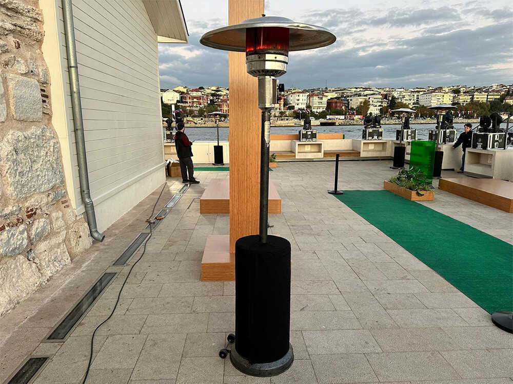 Başakşehir Palmiye Mantar Piramit Tüplü UFO Varil Elektrikli Isıtıcı Kiralama