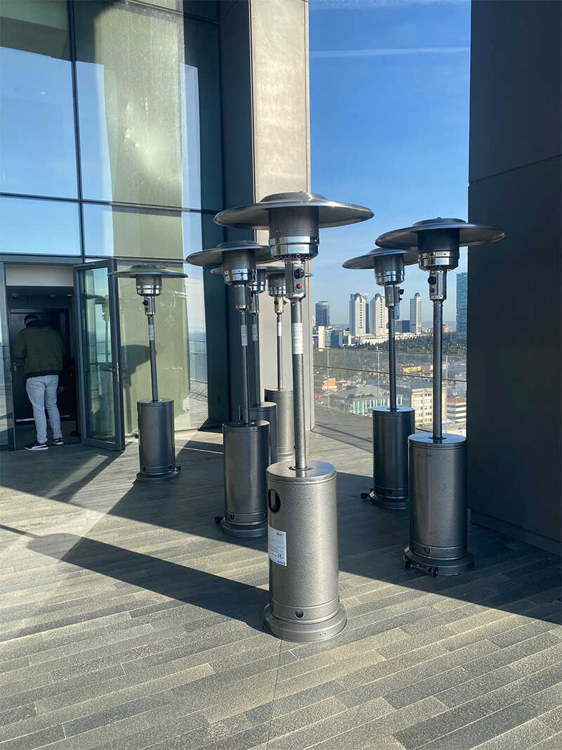 Esenyurt Palmiye Mantar Piramit Tüplü UFO Varil Elektrikli Isıtıcı Kiralama