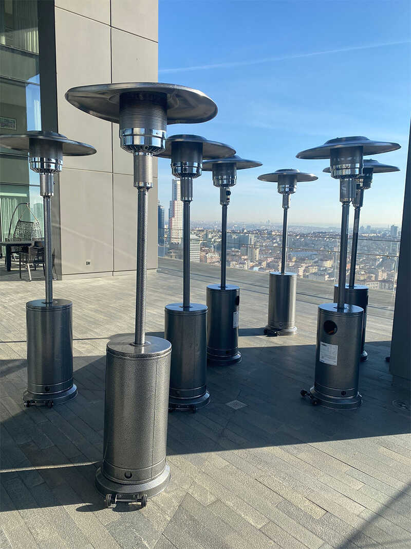 Eyüpsultan Palmiye Mantar Piramit Tüplü UFO Varil Elektrikli Isıtıcı Kiralama