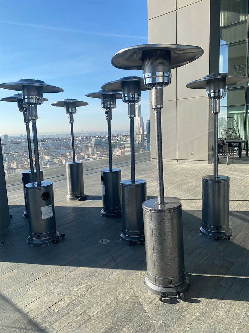 Fatih Palmiye Mantar Piramit Tüplü UFO Varil Elektrikli Isıtıcı Kiralama